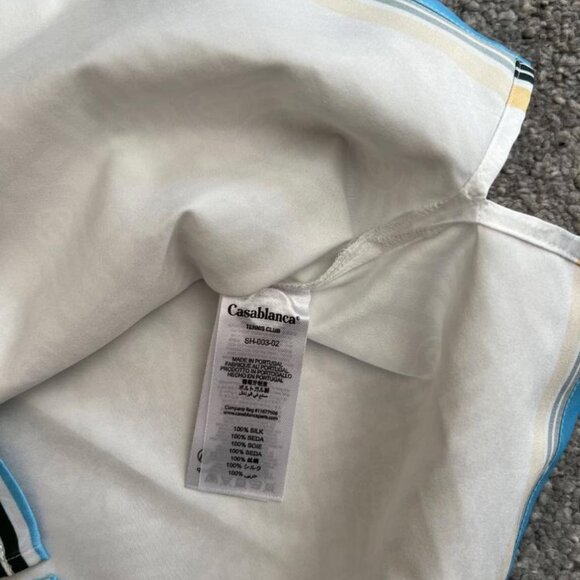 CASABLANCA MEN NEW CASUAL SILK SHIRT SET - Picture 10 of 10